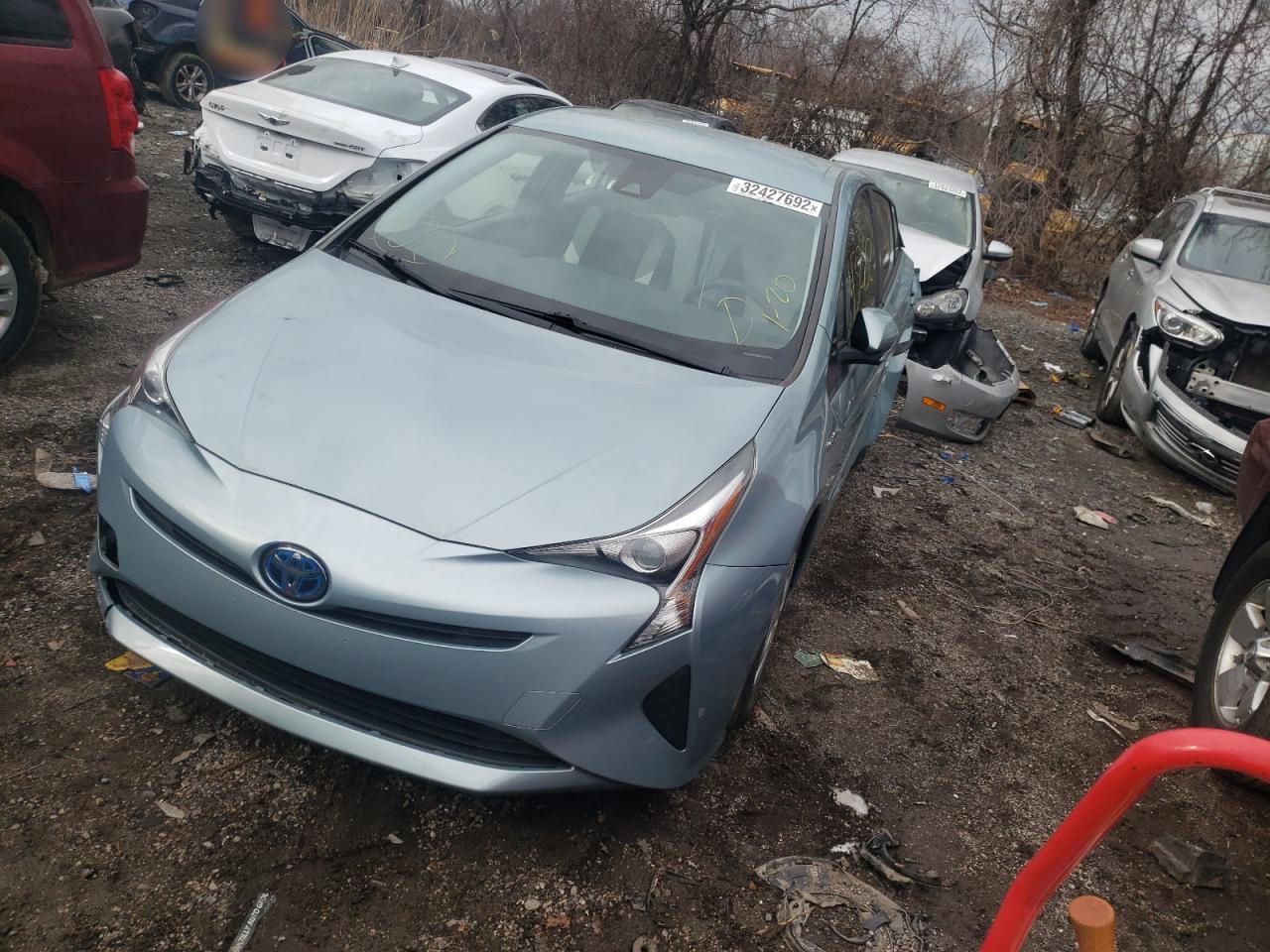 Photo 2 from auction – 2017 TOYOTA PRIUS with VIN JTDKBRFU8H3038328