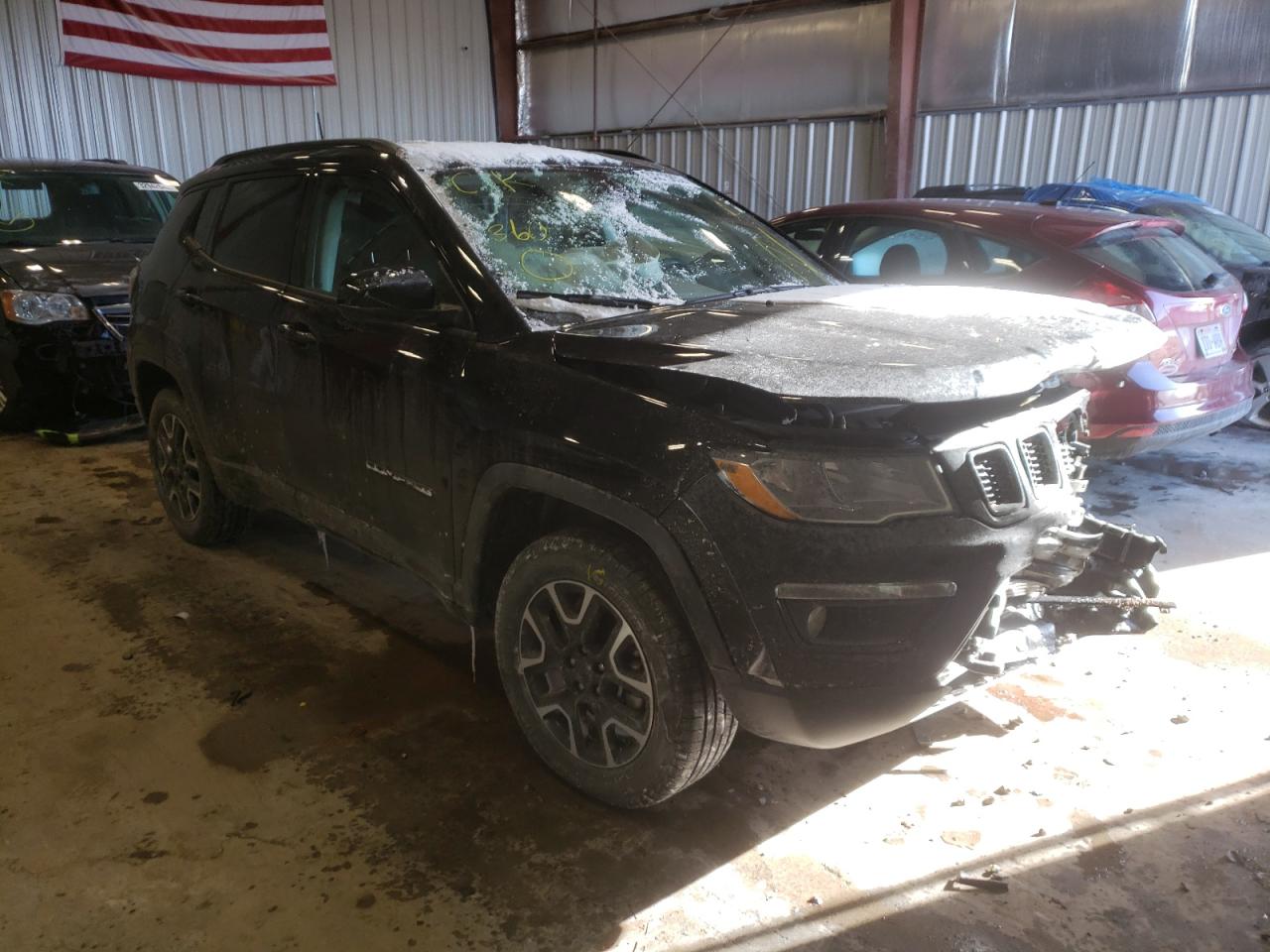 Foto 1 de la subasta – 2019 JEEP COMPASS SP con VIN 3C4NJDAB0KT846600
