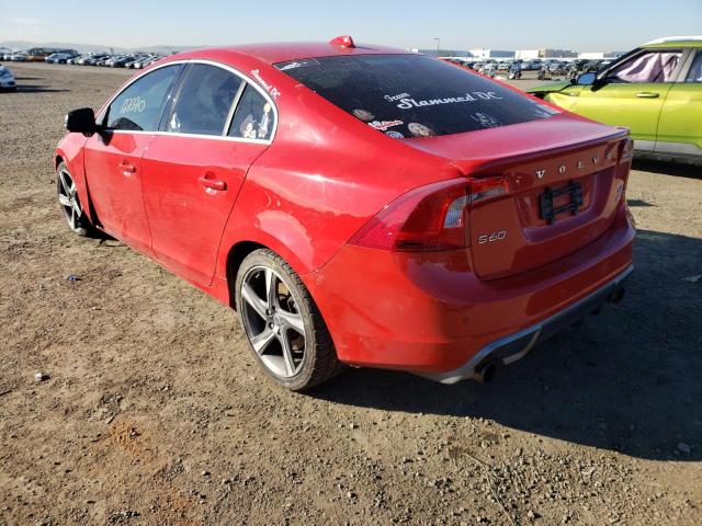 Photo 3 from auction – 2013 VOLVO S60 T6 with VIN YV1902FH9D2187386