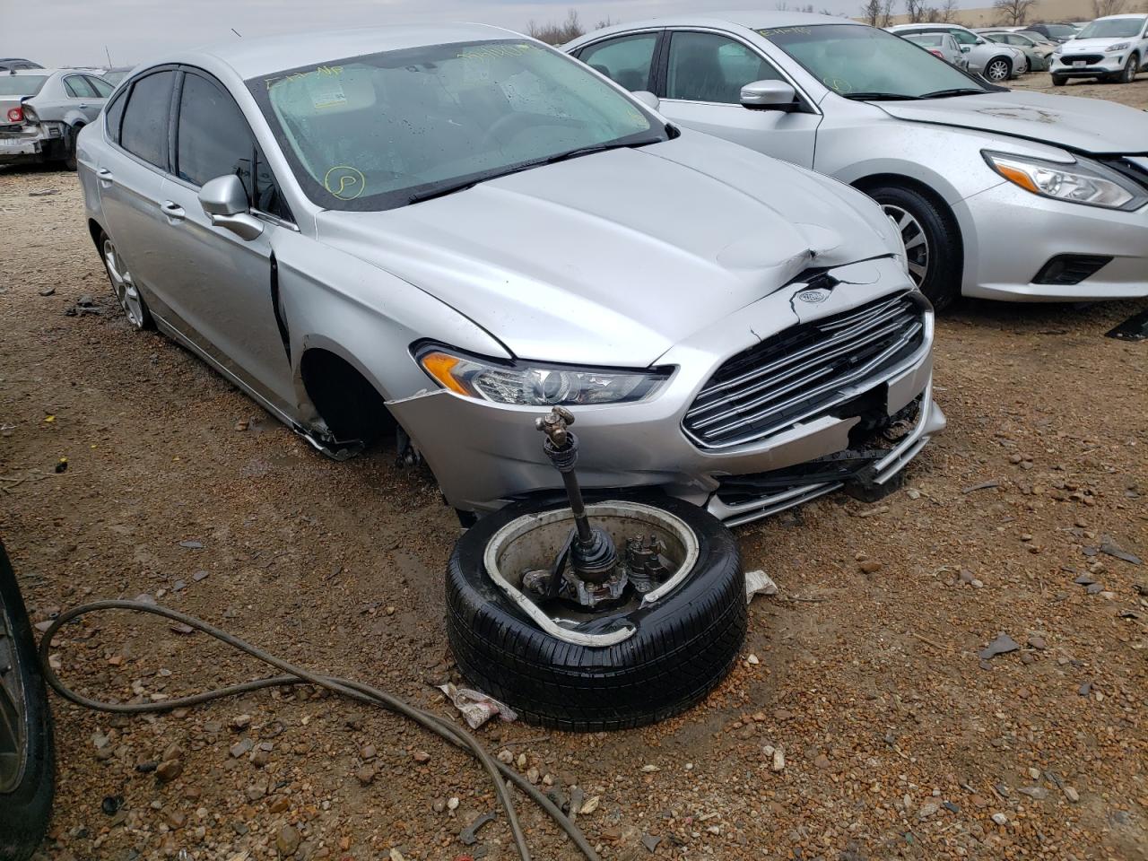 FORD FUSION SE 2014 with VIN 3FA6P0H71ER149800 - Photo from auction