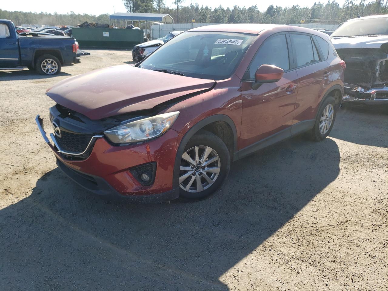 Photo 2 from auction – 2013 MAZDA CX-5 TOURI with VIN JM3KE2CE3D0103486
