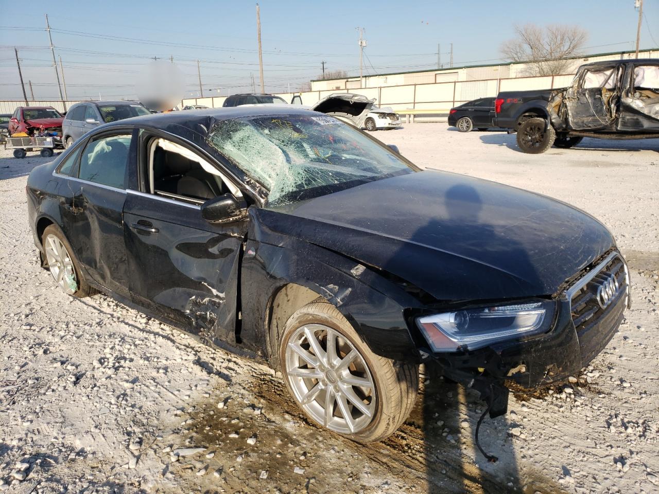AUDI A4 PREMIUM 2014 with VIN WAUFFAFLXEN009182 - Photo from auction