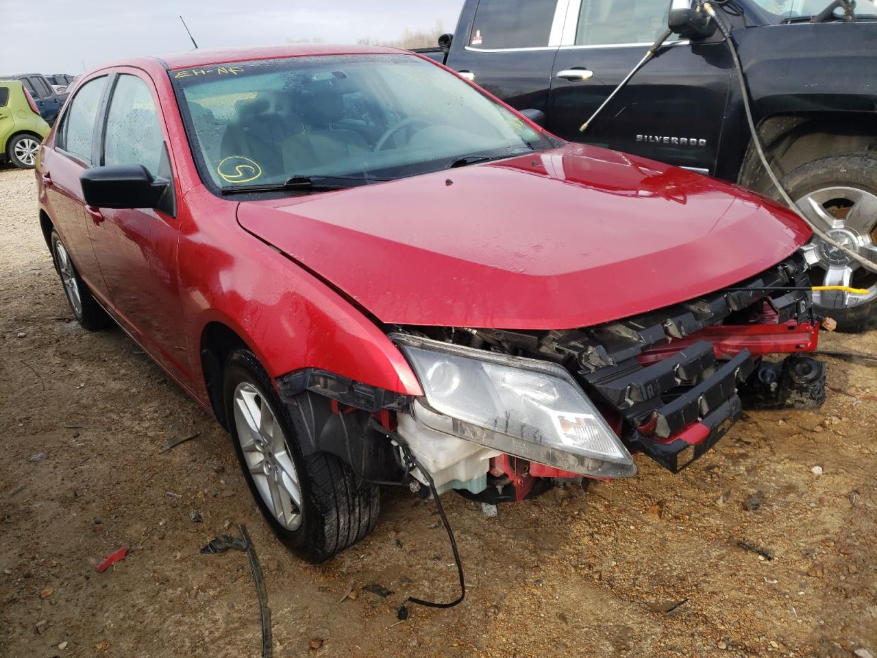 FORD FUSION S 2012 con VIN 3FAHP0GA3CR283498 - Foto de la subasta