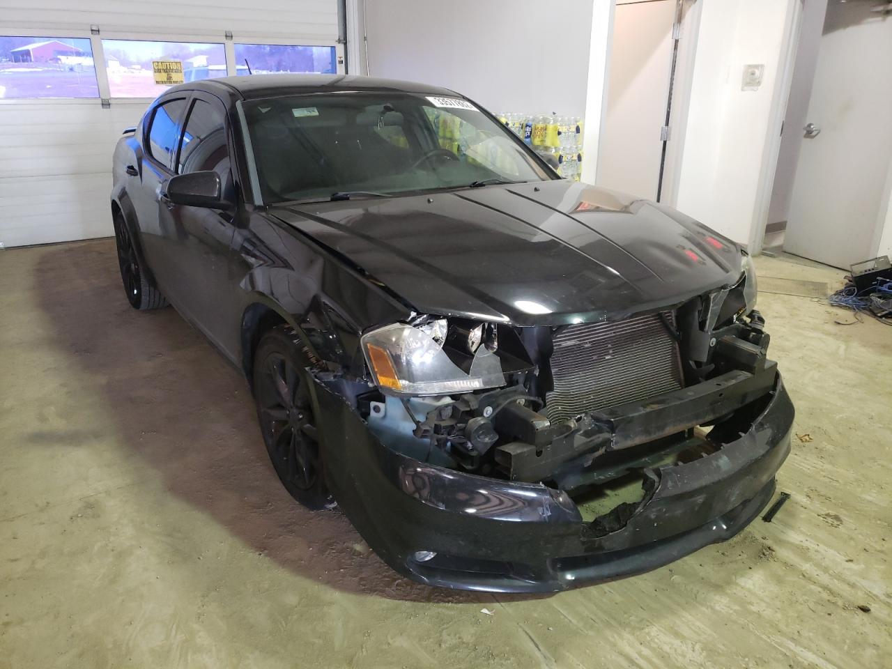 DODGE AVENGER SX 2013 with VIN 1C3CDZCB9DN725693 - Photo from auction