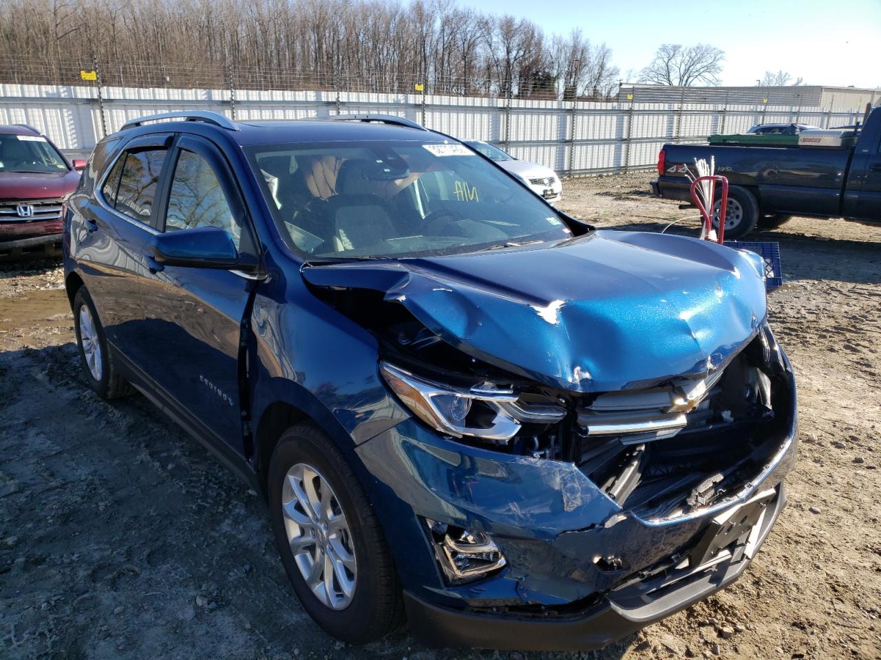 CHEVROLET EQUINOX LT 2021 with VIN 3GNAXKEVXML345052 - Photo from auction