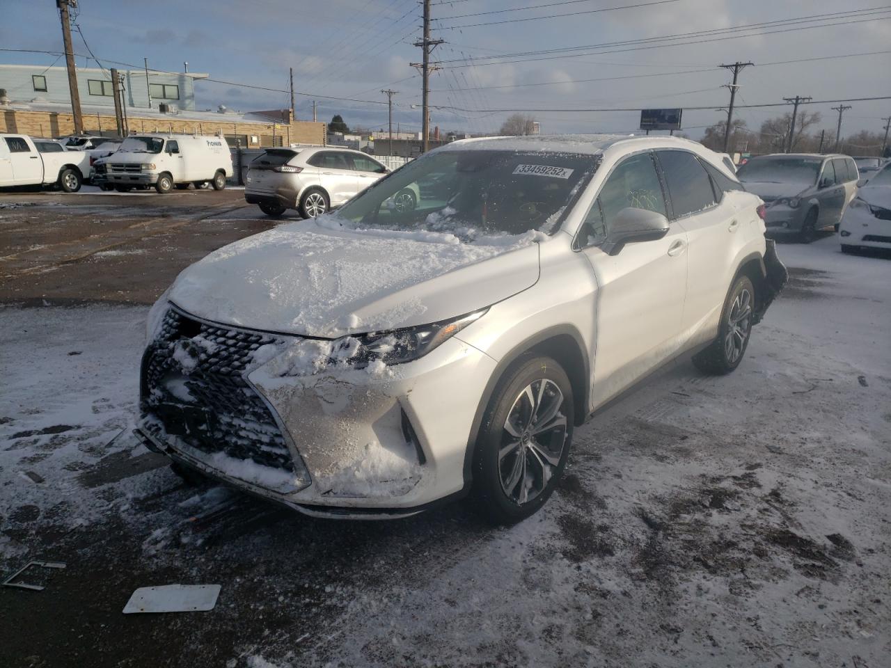 Photo 2 from auction – 2020 LEXUS RX 350 with VIN 2T2HZMDA1LC215170