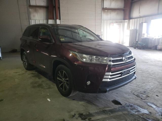 TOYOTA HIGHLANDER 2018 with VIN 5TDJZRFHXJS898147 - Photo from auction