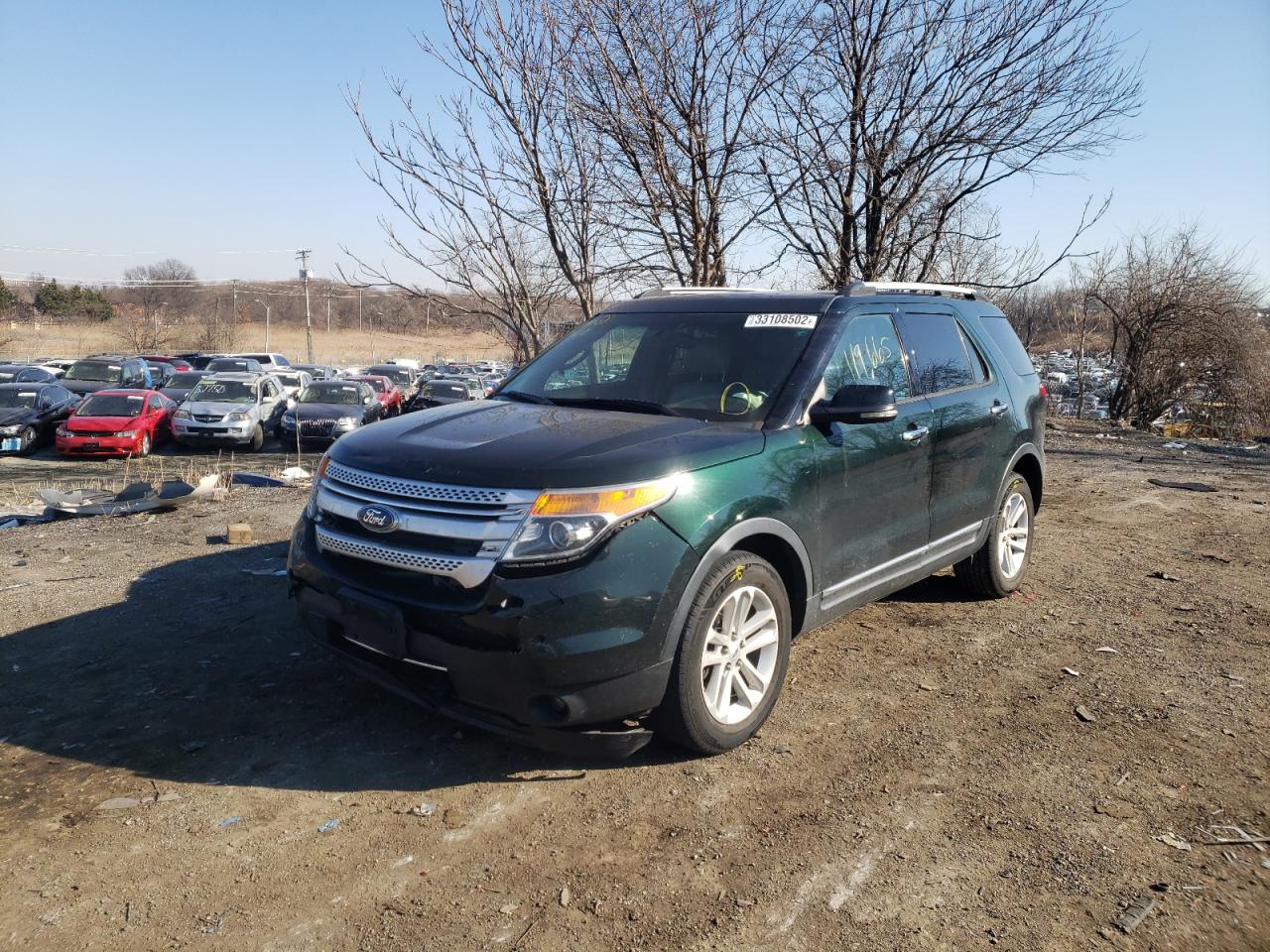Photo 2 from auction – 2013 FORD EXPLORER X with VIN 1FM5K7D90DGA44509
