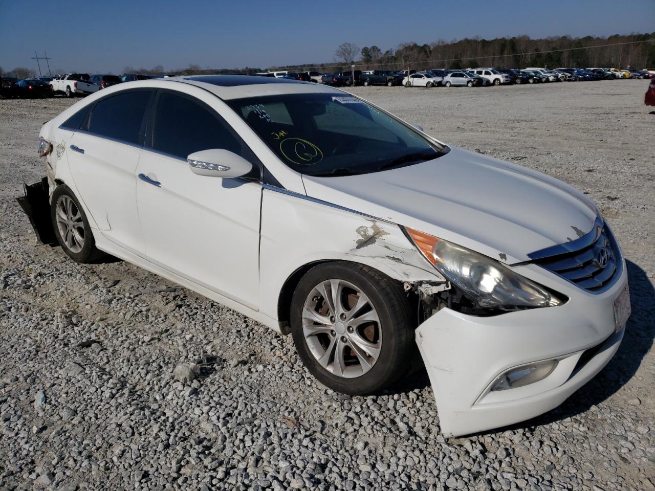 HYUNDAI SONATA SE 2011 with VIN 5NPEC4AC8BH043939 - Photo from auction