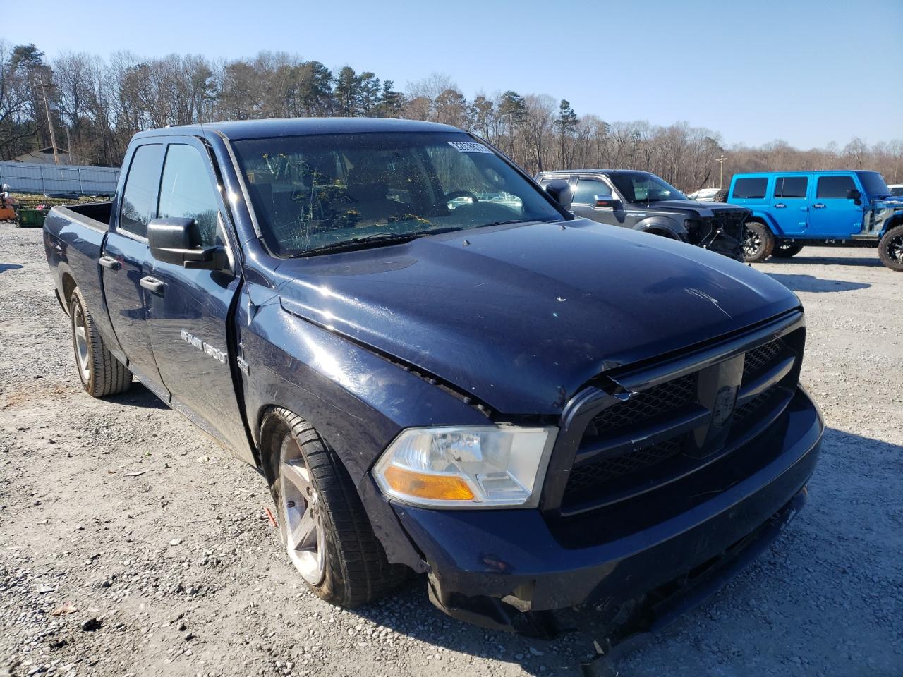 DODGE RAM 1500 S 2012 with VIN 1C6RD6FT0CS235983 - Photo from auction