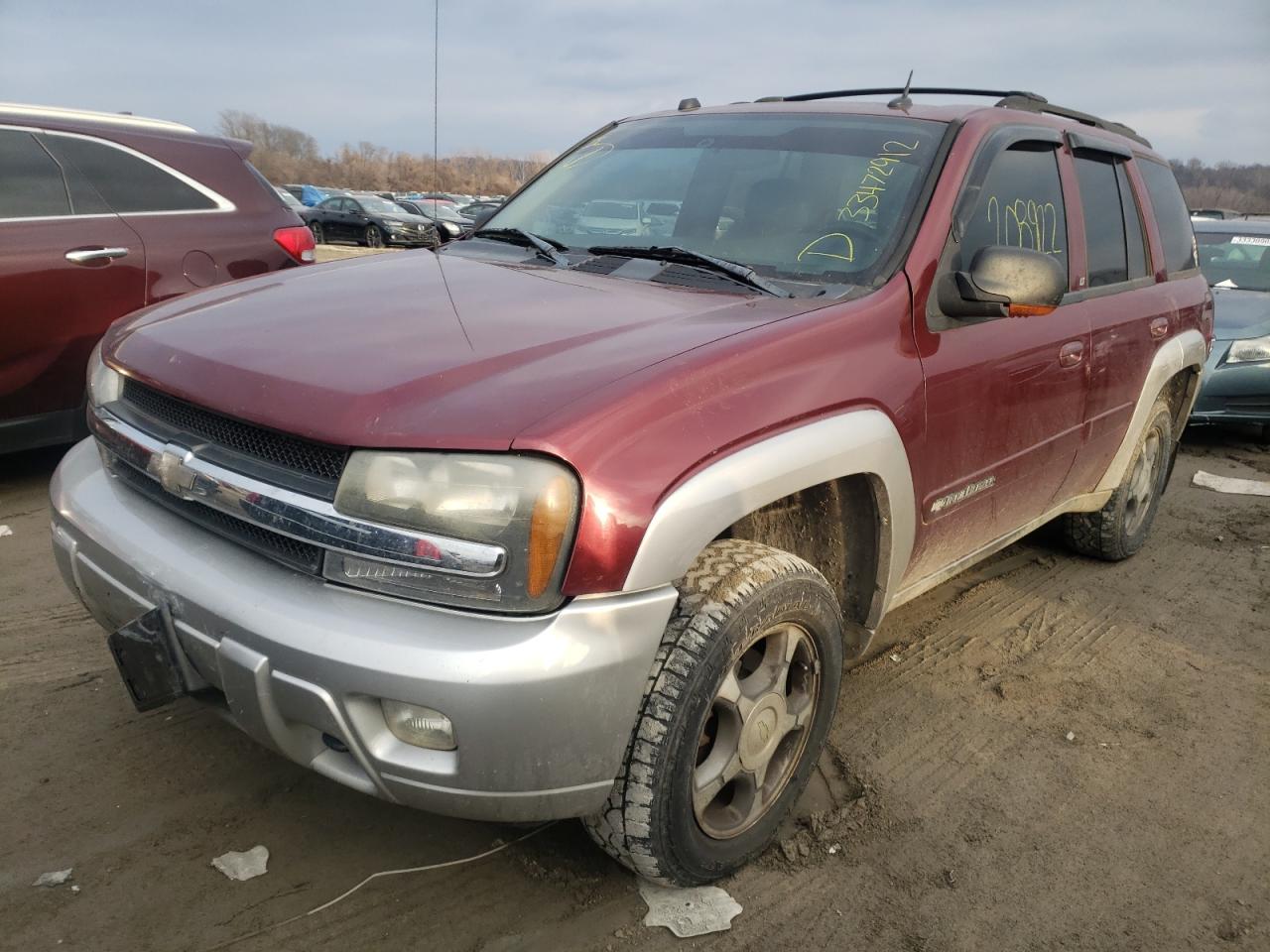 Photo 2 from auction – 2004 CHEVROLET TRAILBLAZE with VIN 1GNDT13S542382877