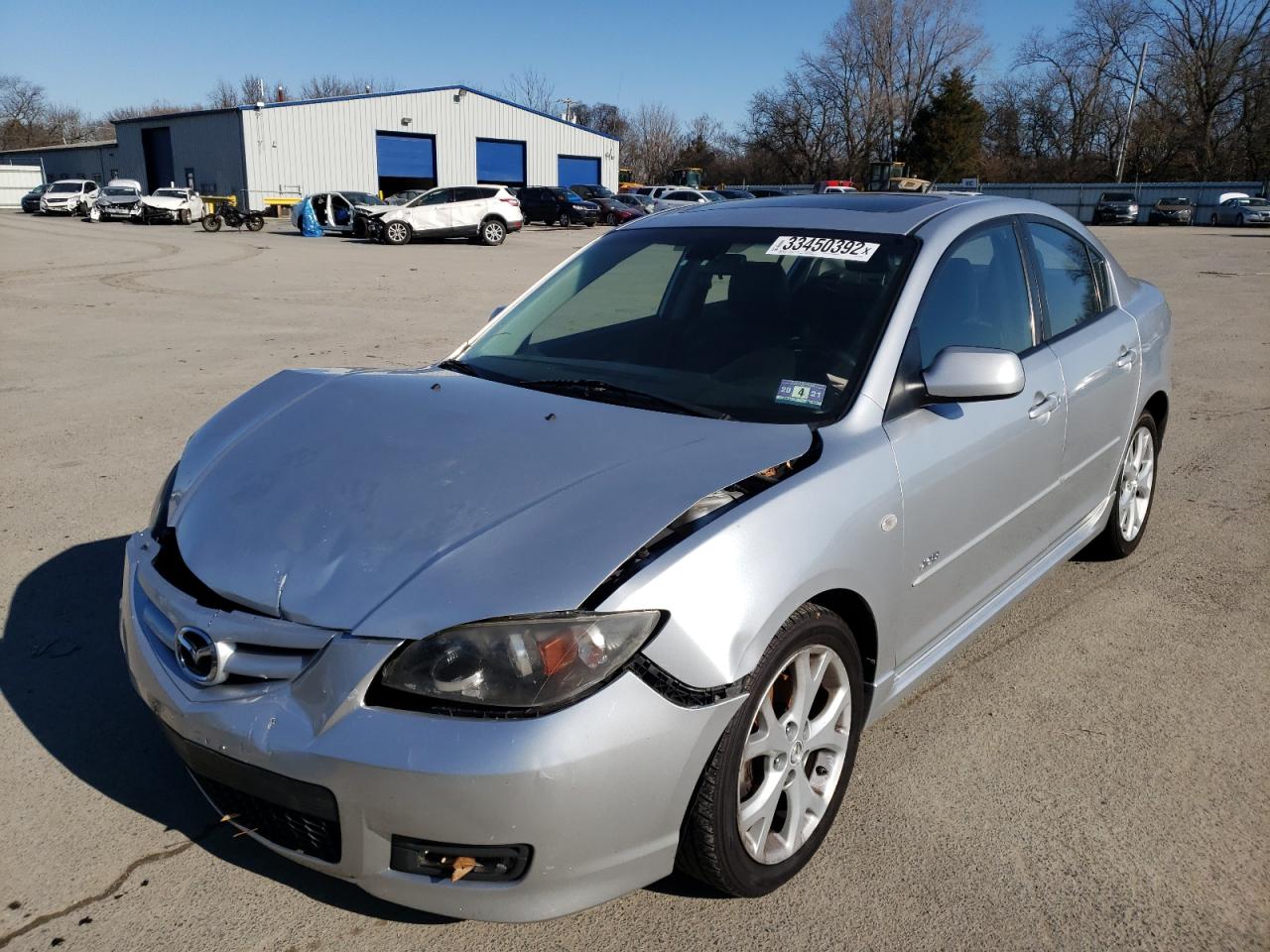 Photo 2 from auction – 2008 MAZDA 3 S with VIN JM1BK323881862254