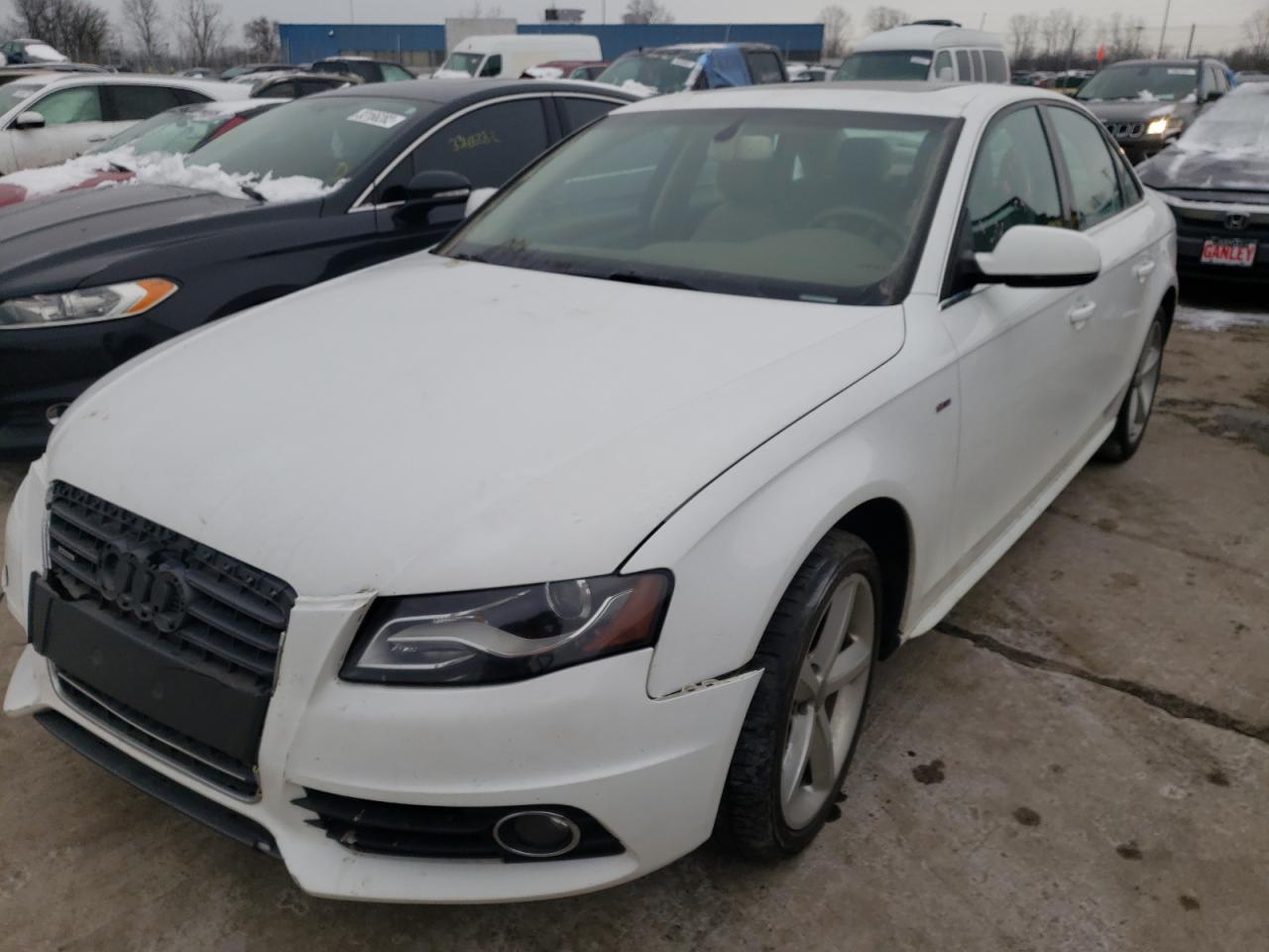 Photo 2 from auction – 2012 AUDI A4 PREMIUM with VIN WAUFFAFL9CA100545