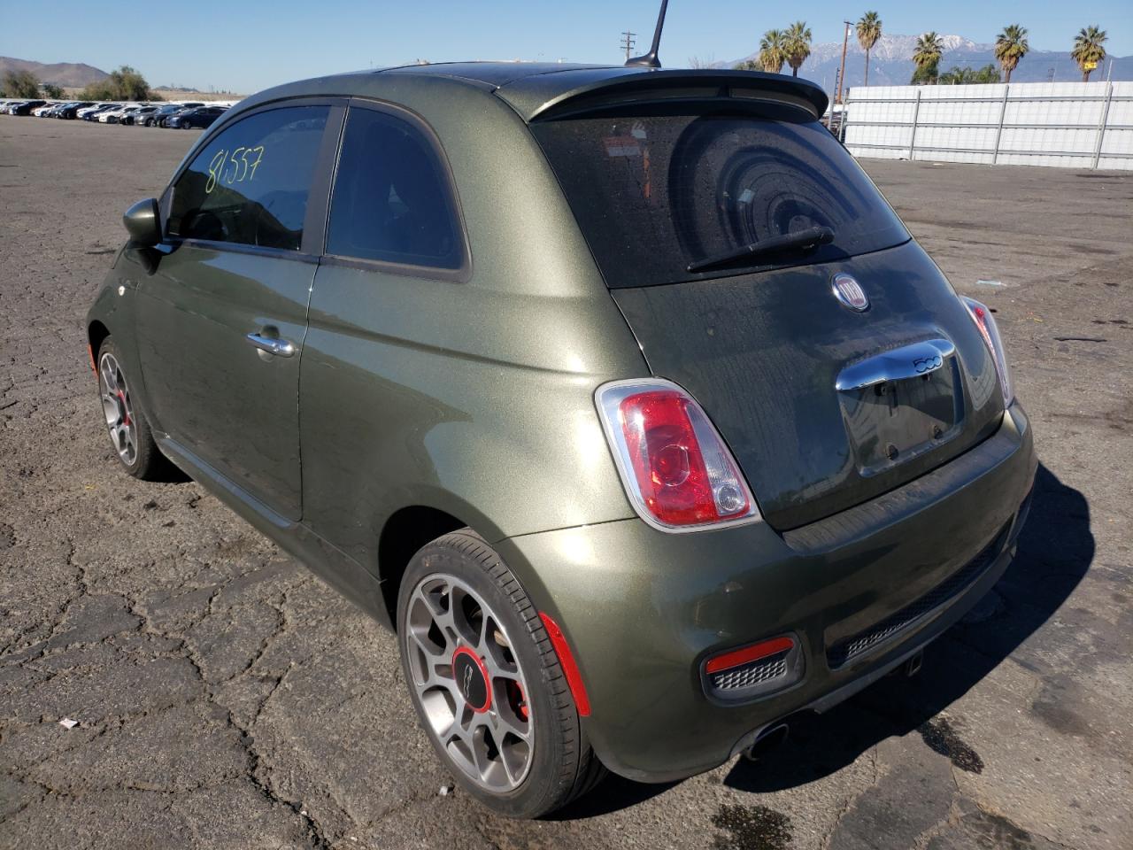 Photo 3 from auction – 2012 FIAT 500 SPORT with VIN 3C3CFFBR3CT196361