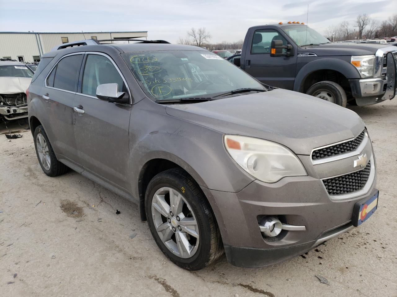 CHEVROLET EQUINOX LT 2011 with VIN 2CNFLFE52B6335548 - Photo from auction