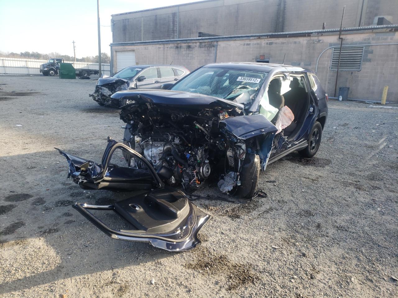 Photo 2 from auction – 2020 JEEP COMPASS SP with VIN 3C4NJDAB3LT242900