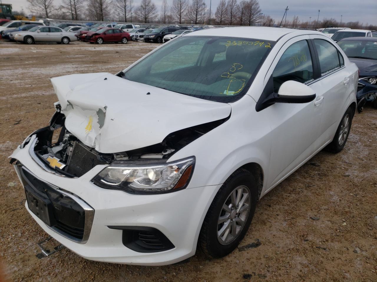 Photo 2 from auction – 2017 CHEVROLET SONIC LT with VIN 1G1JD5SH4H4129509