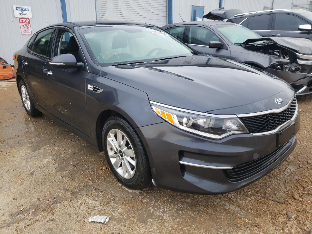 KIA OPTIMA LX 2018 with VIN KNAGT4L39J5221892 - Photo from auction