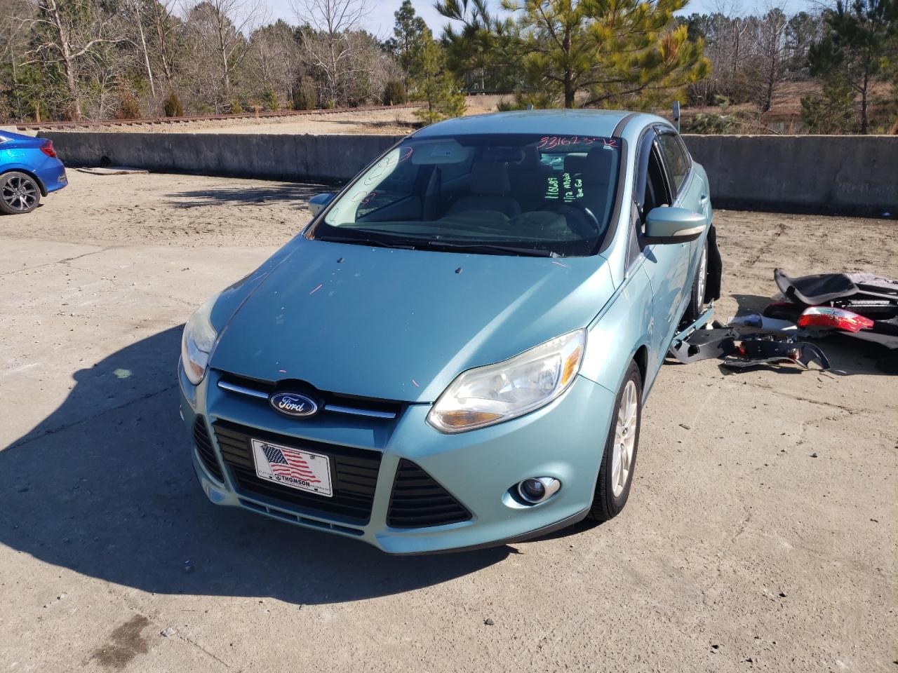 Photo 2 from auction – 2012 FORD FOCUS SEL with VIN 1FAHP3H20CL397577
