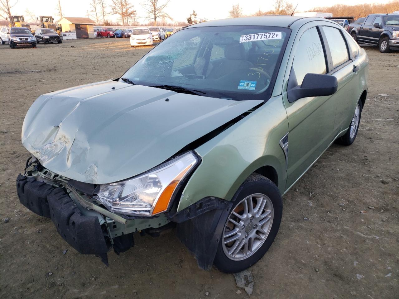 Photo 2 from auction – 2008 FORD FOCUS with VIN 1FAHP35N48W283747