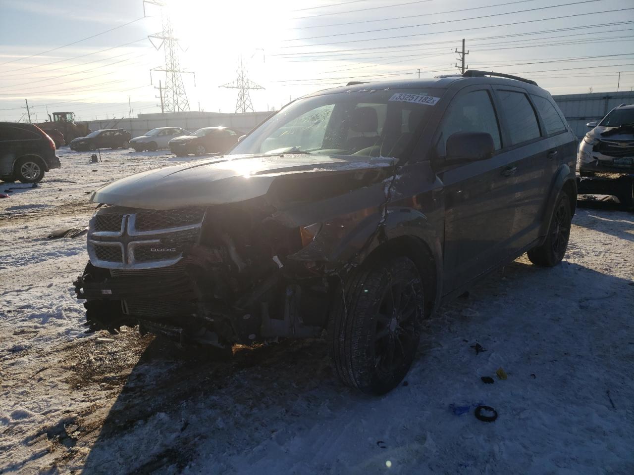 Photo 2 from auction – 2017 DODGE JOURNEY SX with VIN 3C4PDCBG5HT519218