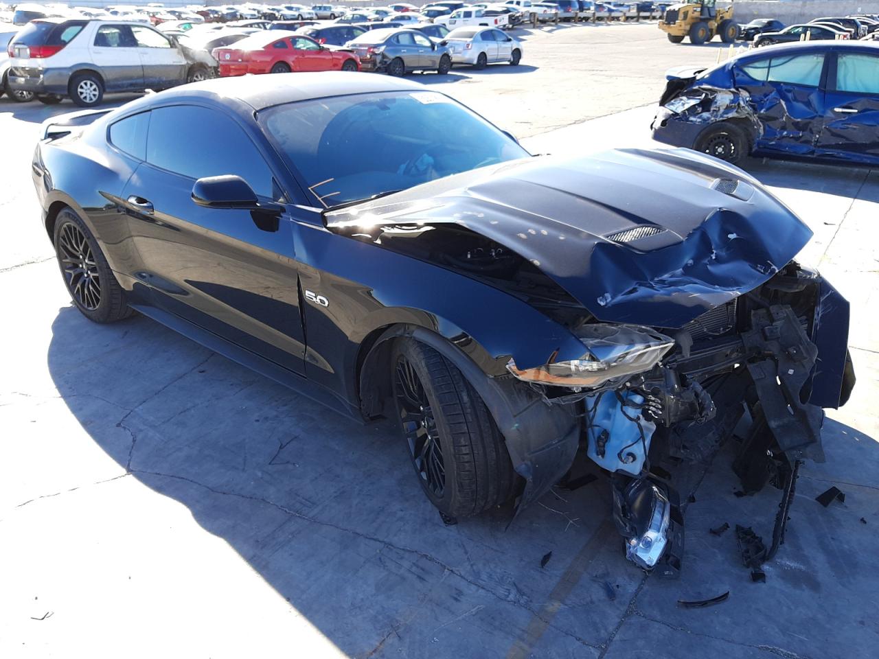 FORD MUSTANG GT 2018 with VIN 1FA6P8CF5J5117409 - Photo from auction