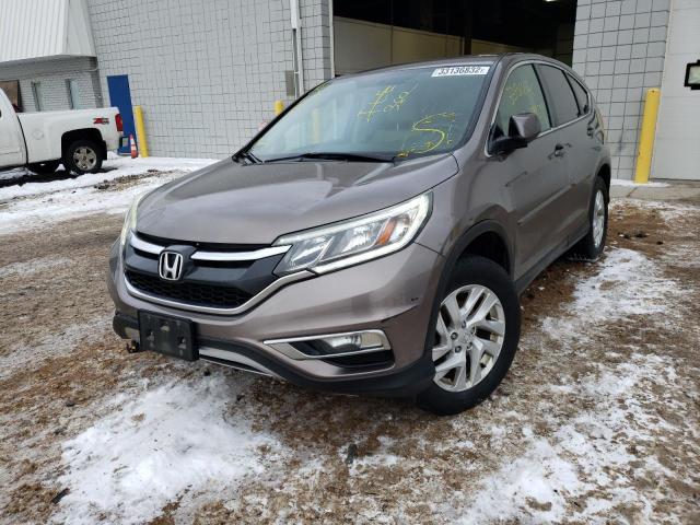 Photo 2 from auction – 2015 HONDA CR-V EX with VIN 5J6RM4H59FL114390