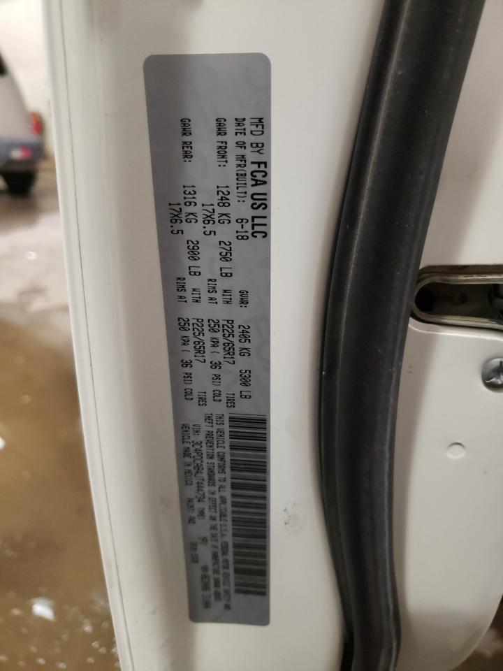 Photo 10 from auction – 2018 DODGE JOURNEY SE with VIN 3C4PDCAB4JT444734