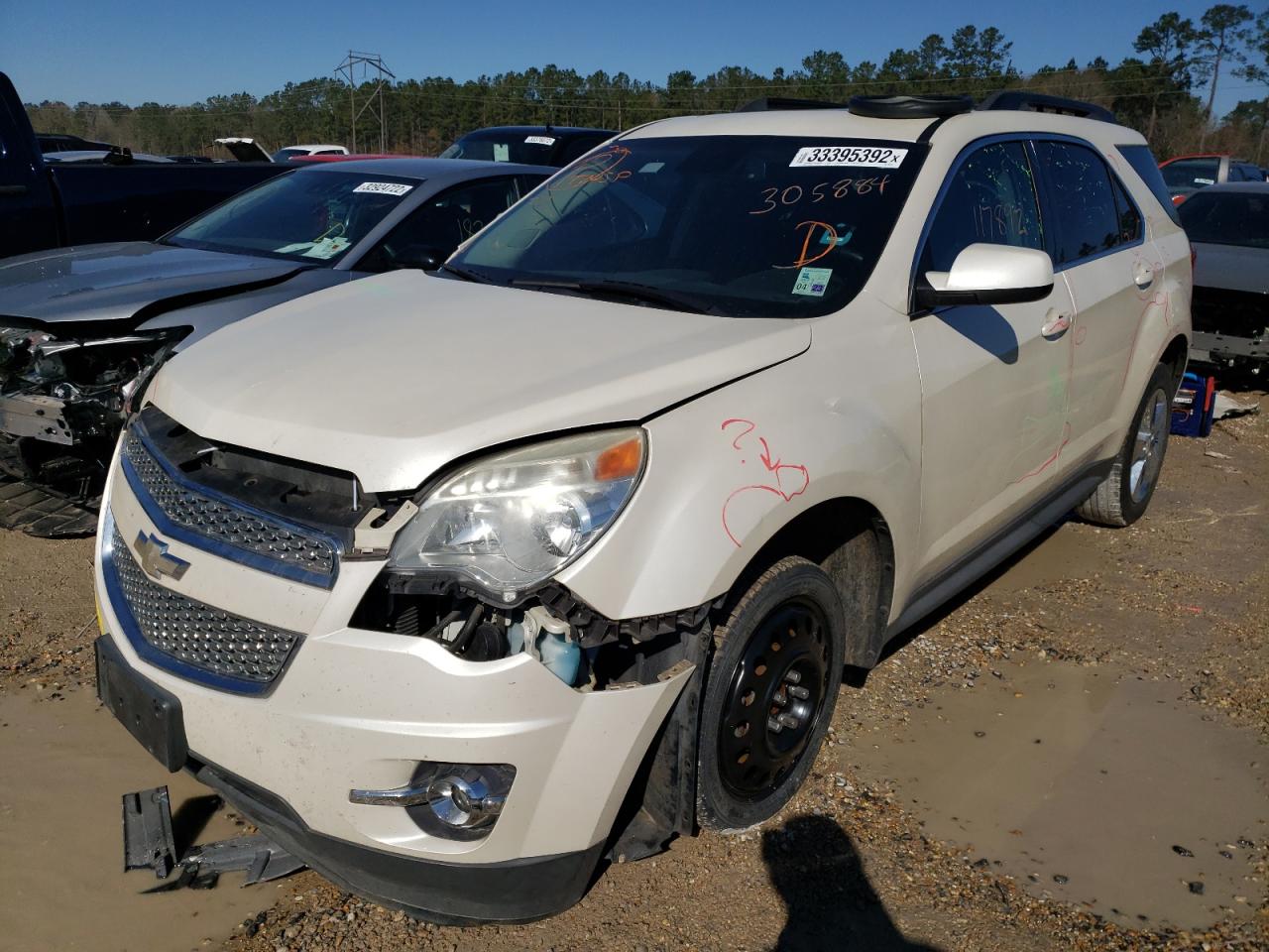 Photo 2 from auction – 2012 CHEVROLET EQUINOX LT with VIN 2GNALPEK0C1305884