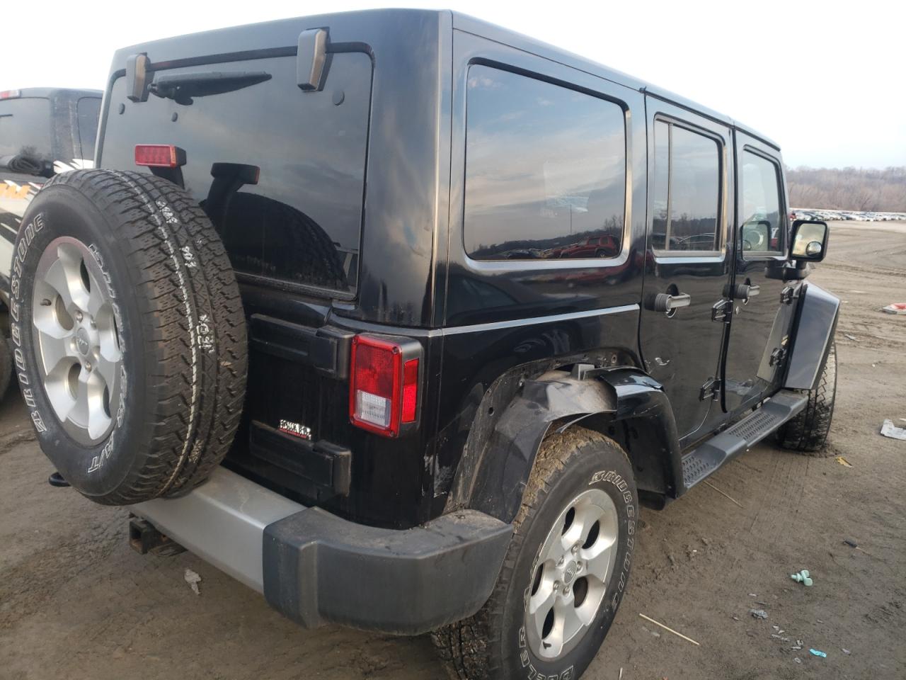 Photo 4 from auction – 2014 JEEP WRANGLER U with VIN 1C4BJWEG8EL328173