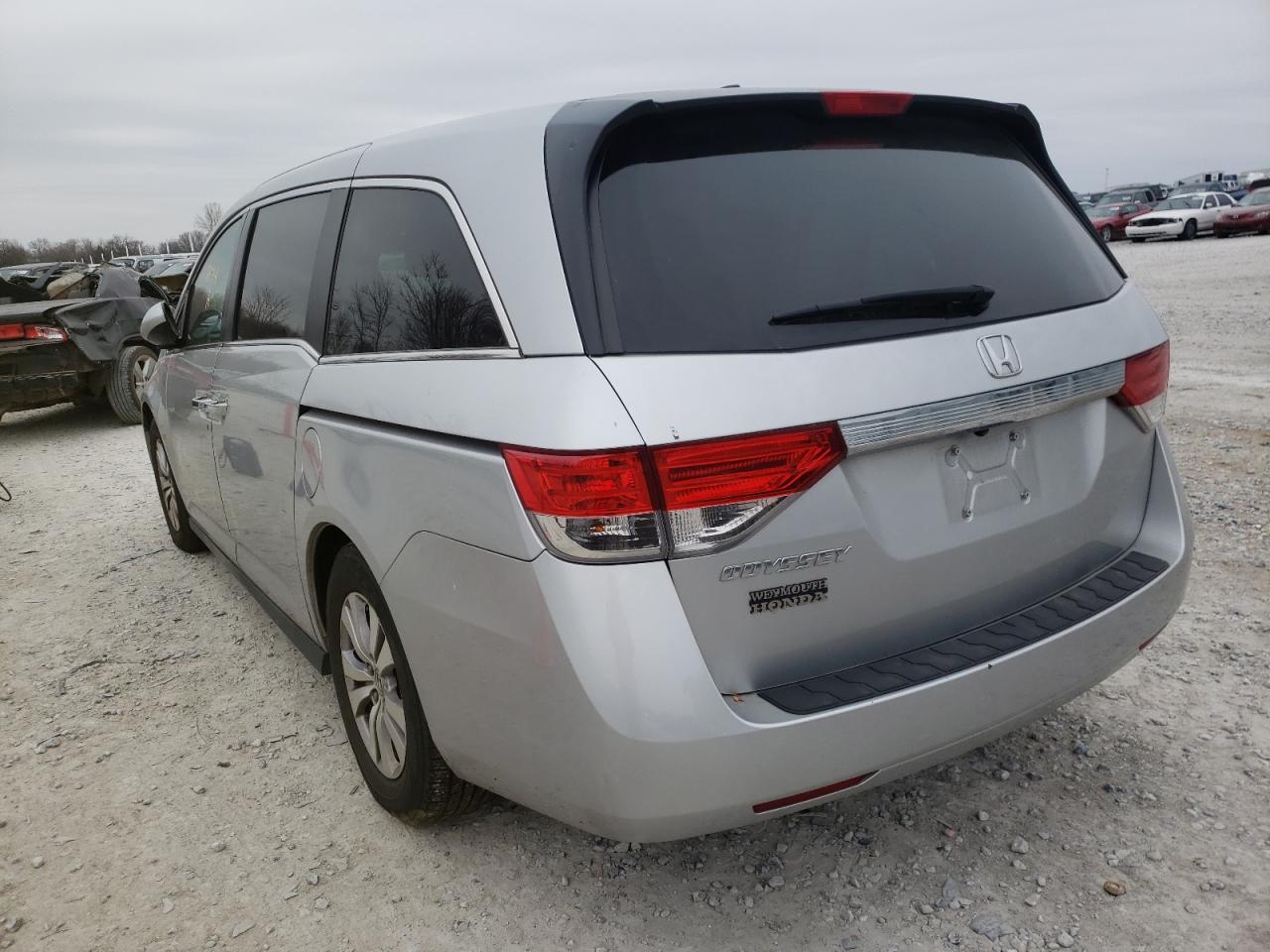 Photo 3 from auction – 2015 HONDA ODYSSEY EX with VIN 5FNRL5H6XFB011005