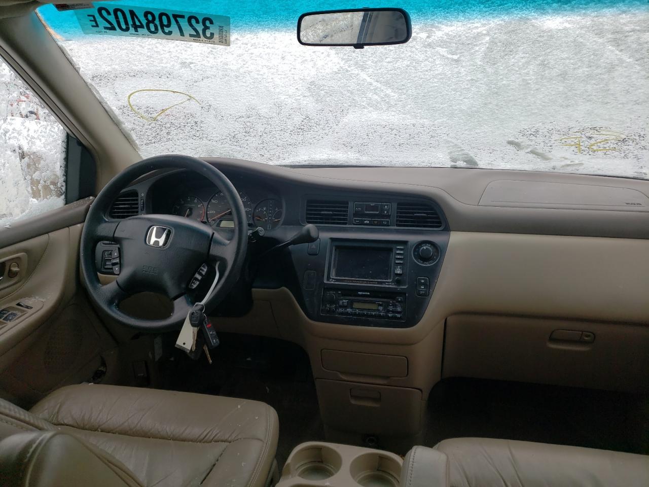 Photo 9 from auction – 2002 HONDA ODYSSEY EX with VIN 5FNRL18792B016613