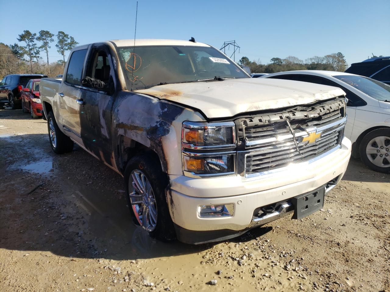 CHEVROLET SILVERADO 2014 مع رقم تعريف المركبة 3GCPCTEC4EG402861 - صورة من المزاد