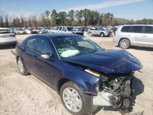 DODGE AVENGER SE 2013 with VIN 1C3CDZAB6DN540505 - Photo from auction