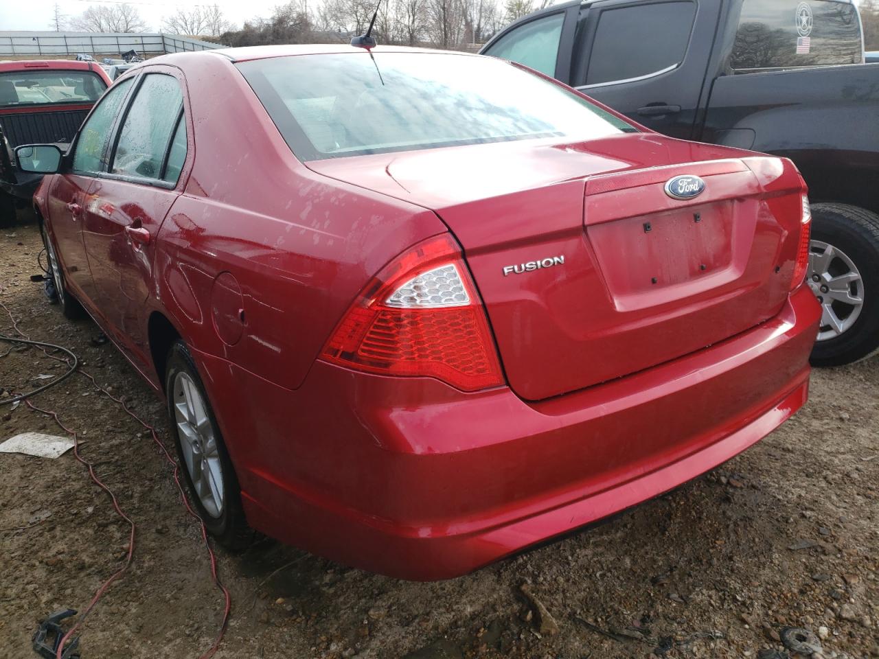 Photo 3 from auction – 2012 FORD FUSION S with VIN 3FAHP0GA3CR283498