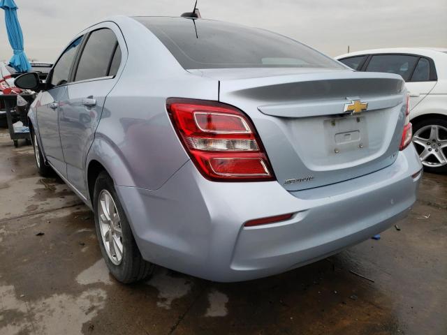Photo 3 from auction – 2017 CHEVROLET SONIC LT with VIN 1G1JD5SH6H4119547