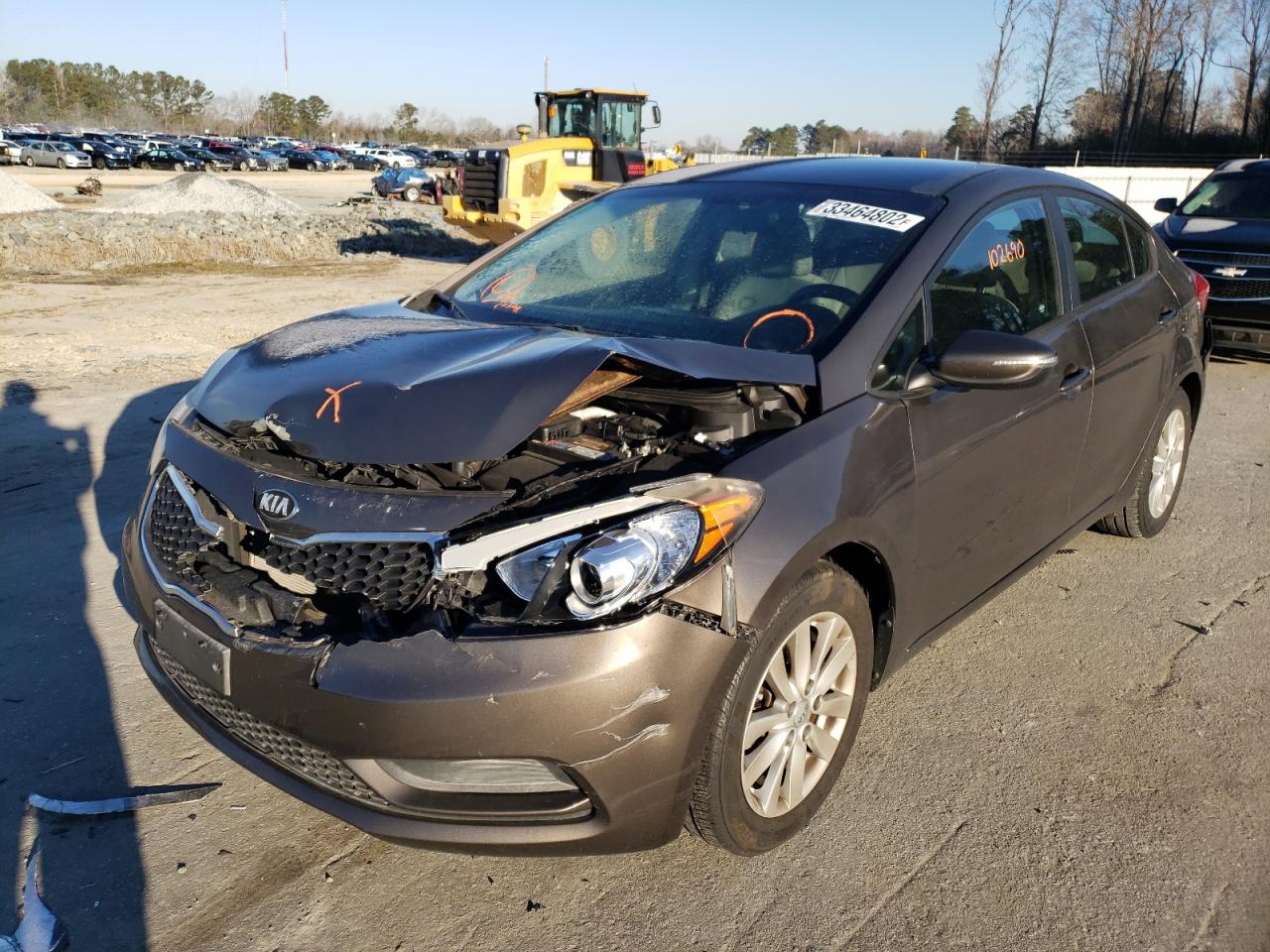 Photo 2 from auction – 2014 KIA FORTE LX with VIN KNAFX4A65E5223366