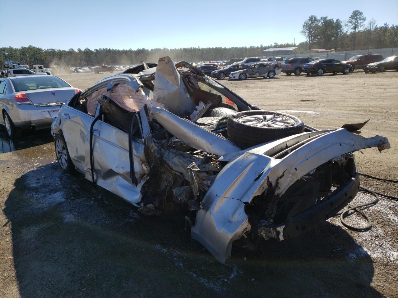 Photo 1 from auction – 2011 HONDA ACCORD EXL with VIN 1HGCP2F86BA040762