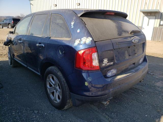 Photo 3 from auction – 2012 FORD EDGE SEL with VIN 2FMDK4JC6CBA76932