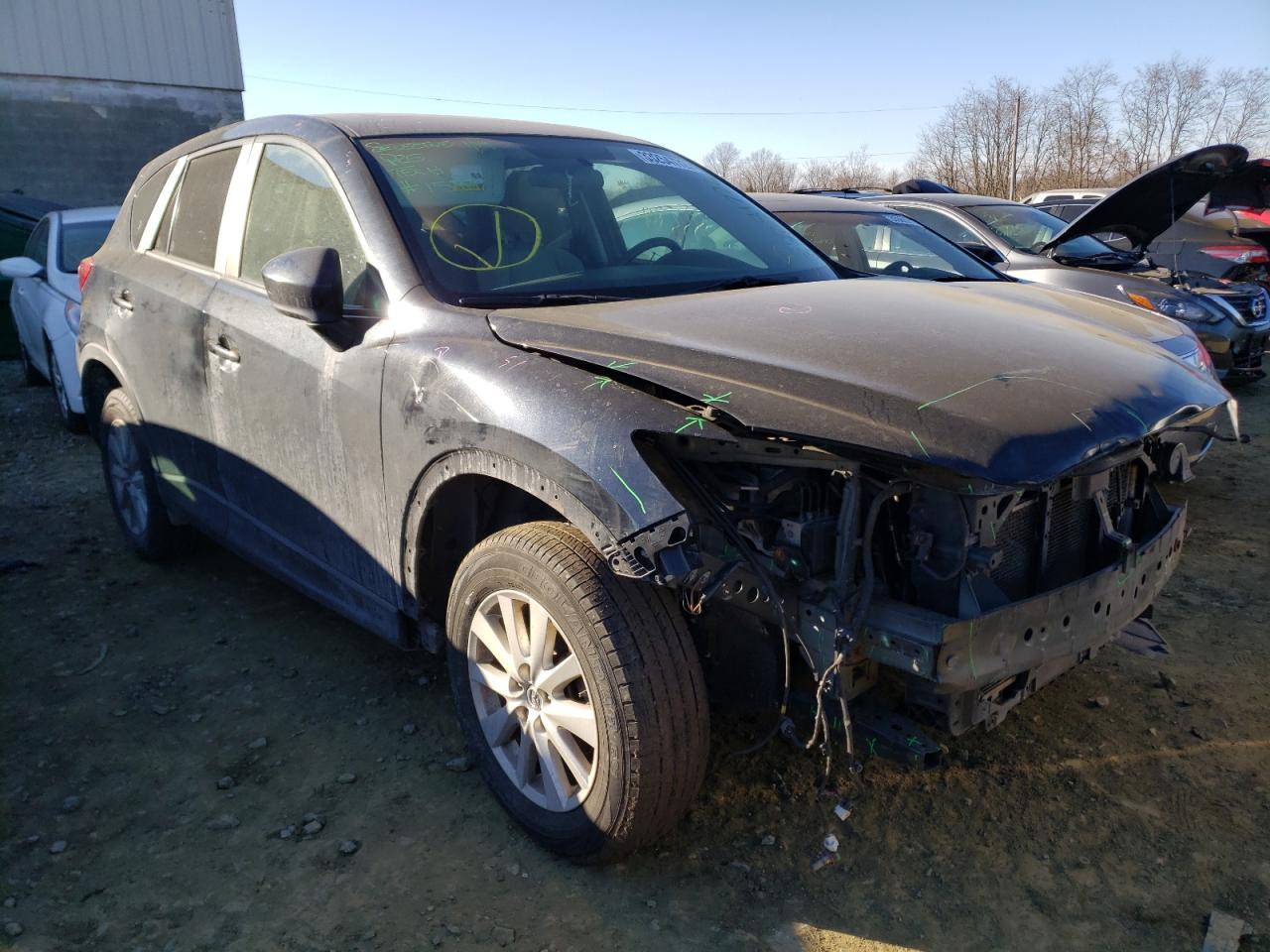 MAZDA CX-5 TOURI 2014 with VIN JM3KE4CY3E0305963 - Photo from auction