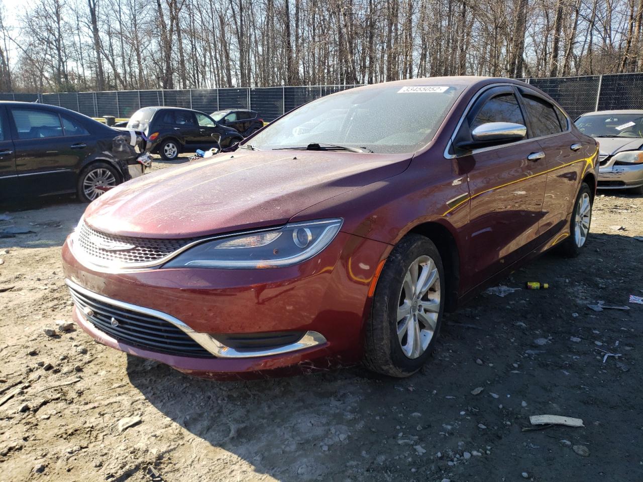 Photo 2 from auction – 2015 CHRYSLER 200 LIMITE with VIN 1C3CCCAB4FN594954