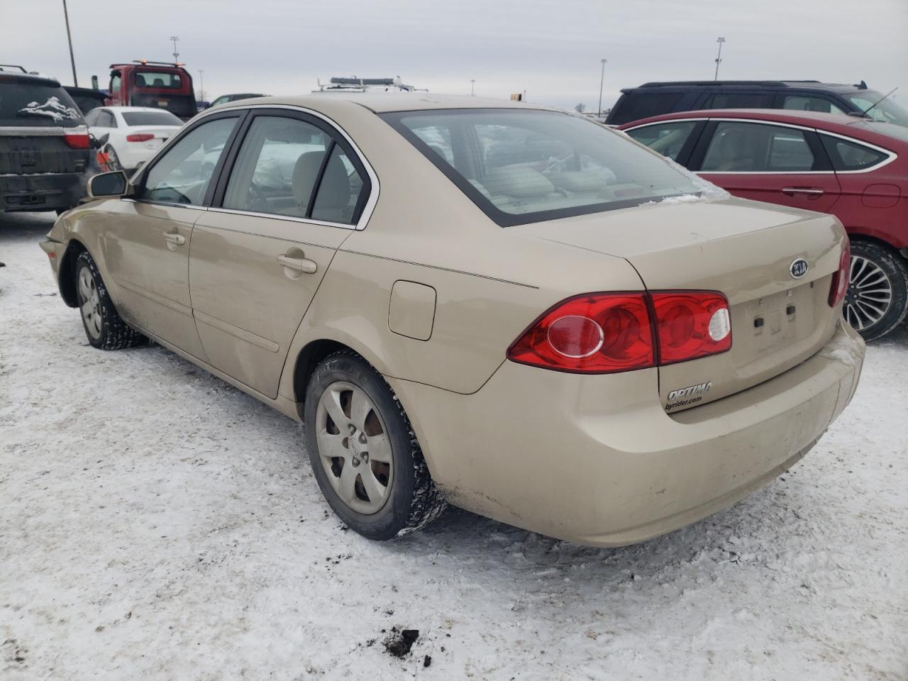 Photo 3 from auction – 2008 KIA OPTIMA LX with VIN KNAGE123985207494