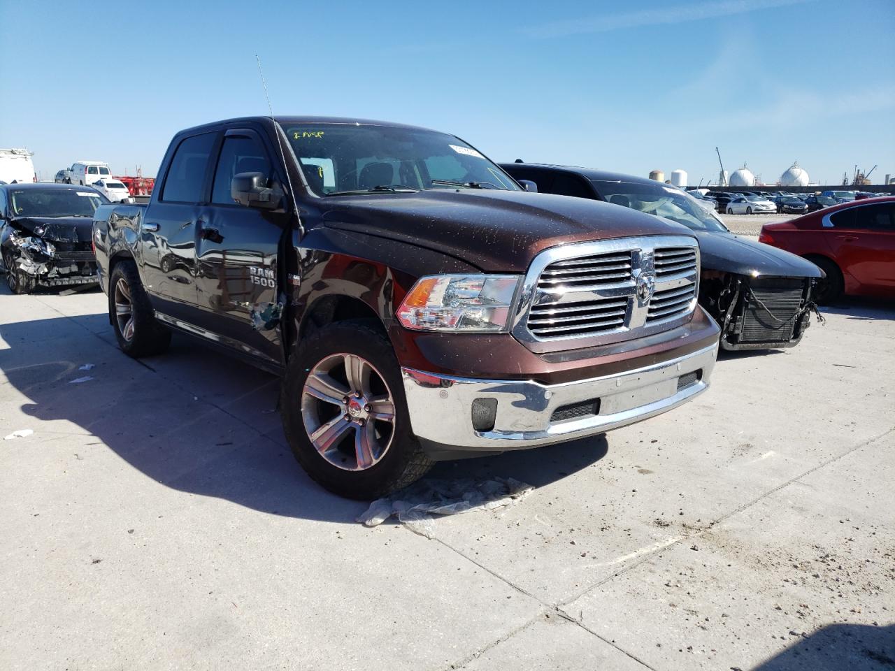 RAM 1500 SLT 2014 with VIN 1C6RR6LT2ES403437 - Photo from auction