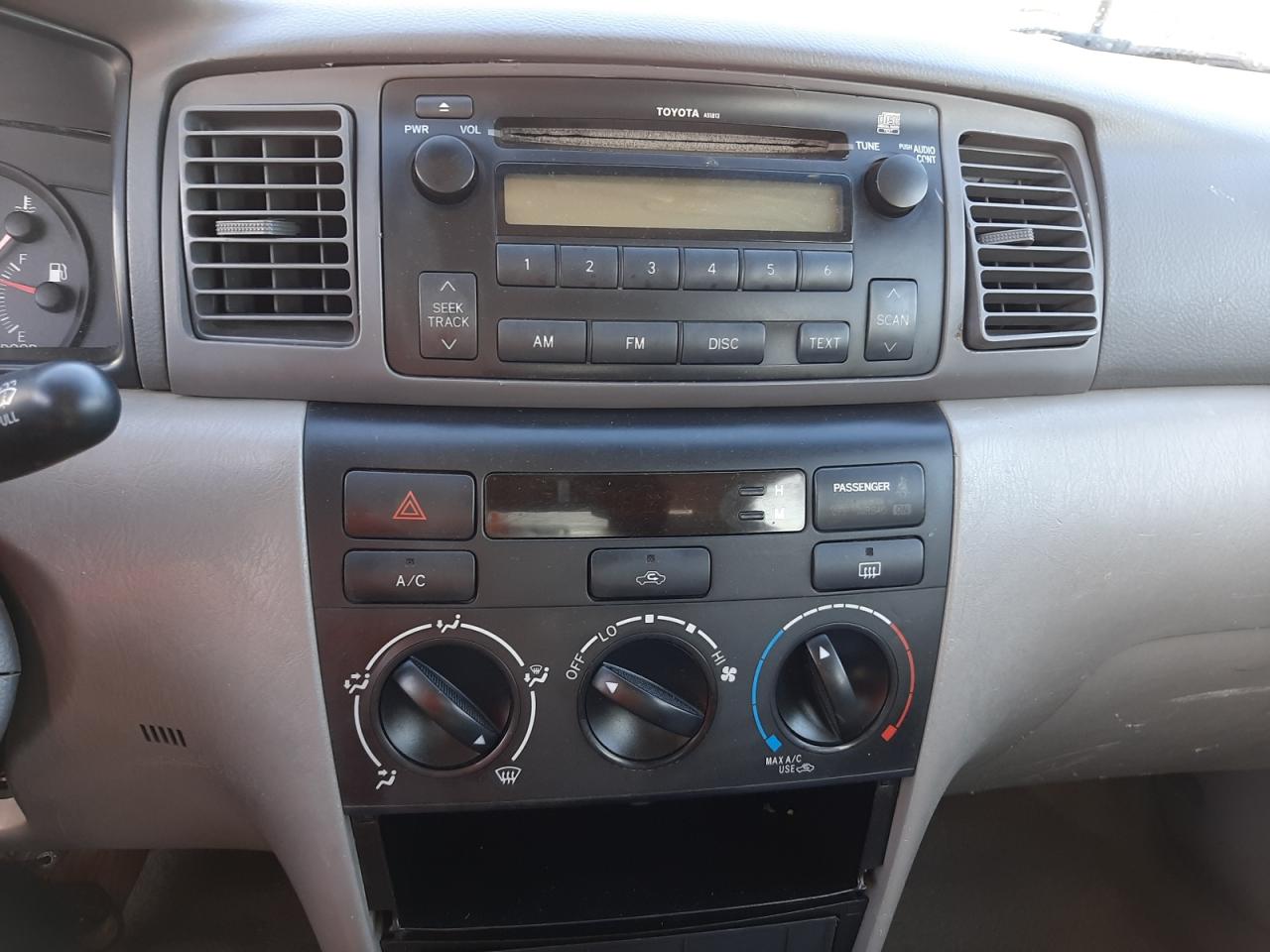 Photo 9 from auction – 2007 TOYOTA COROLLA CE with VIN JTDBR32E570112943