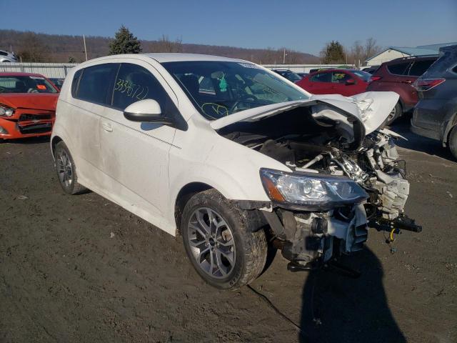 CHEVROLET SONIC LT 2018 with VIN 1G1JD6SH1J4138678 - Photo from auction