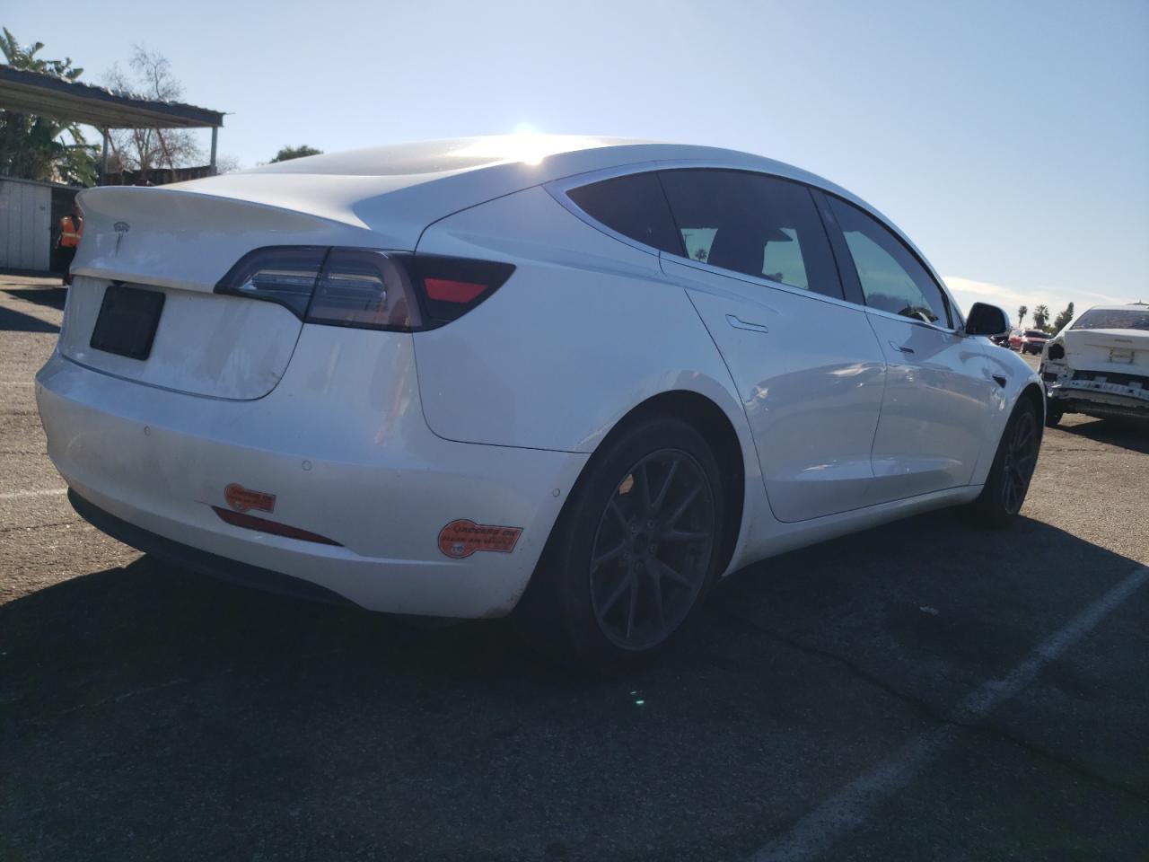 Photo 4 from auction – 2020 TESLA MODEL 3 with VIN 5YJ3E1EA1LF737221
