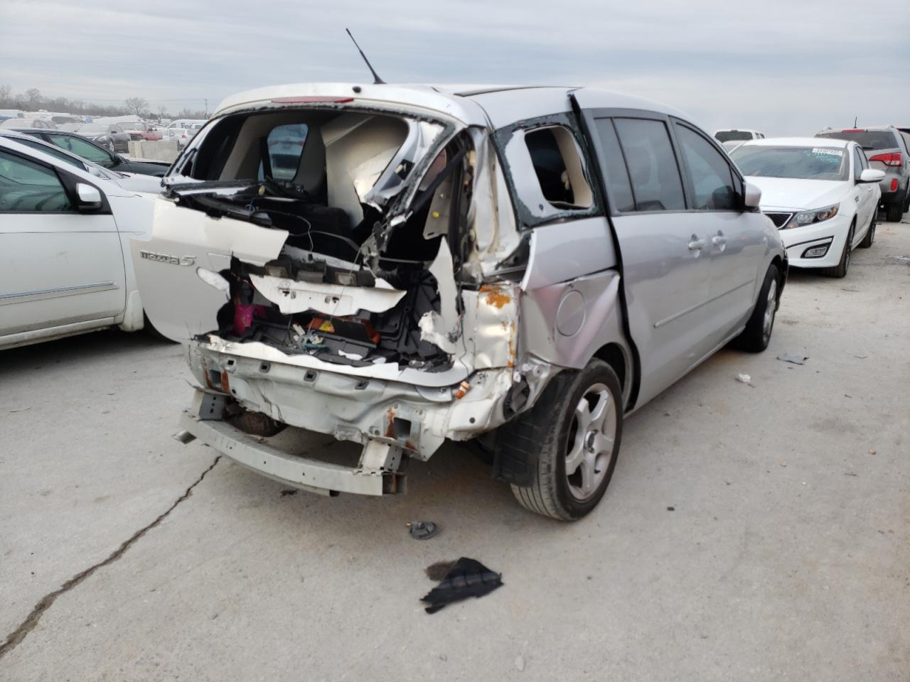 Photo 4 from auction – 2008 MAZDA 5 with VIN JM1CR293580314542