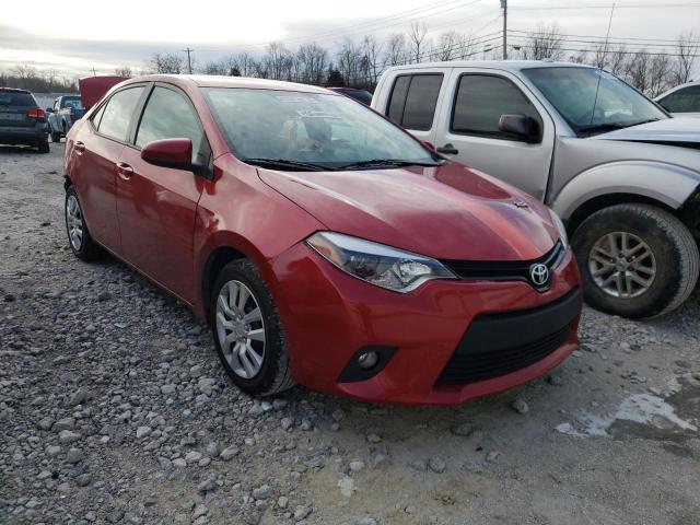 TOYOTA COROLLA L 2014 with VIN 2T1BURHE0EC185293 - Photo from auction