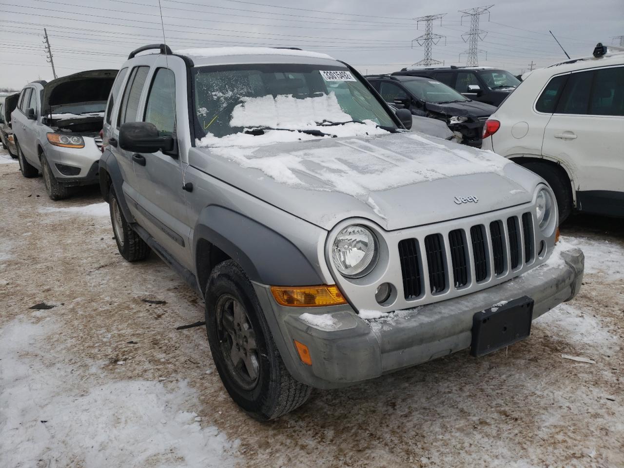 Photo 1 from auction – 2005 JEEP LIBERTY SP with VIN 1J4GL48K45W506903
