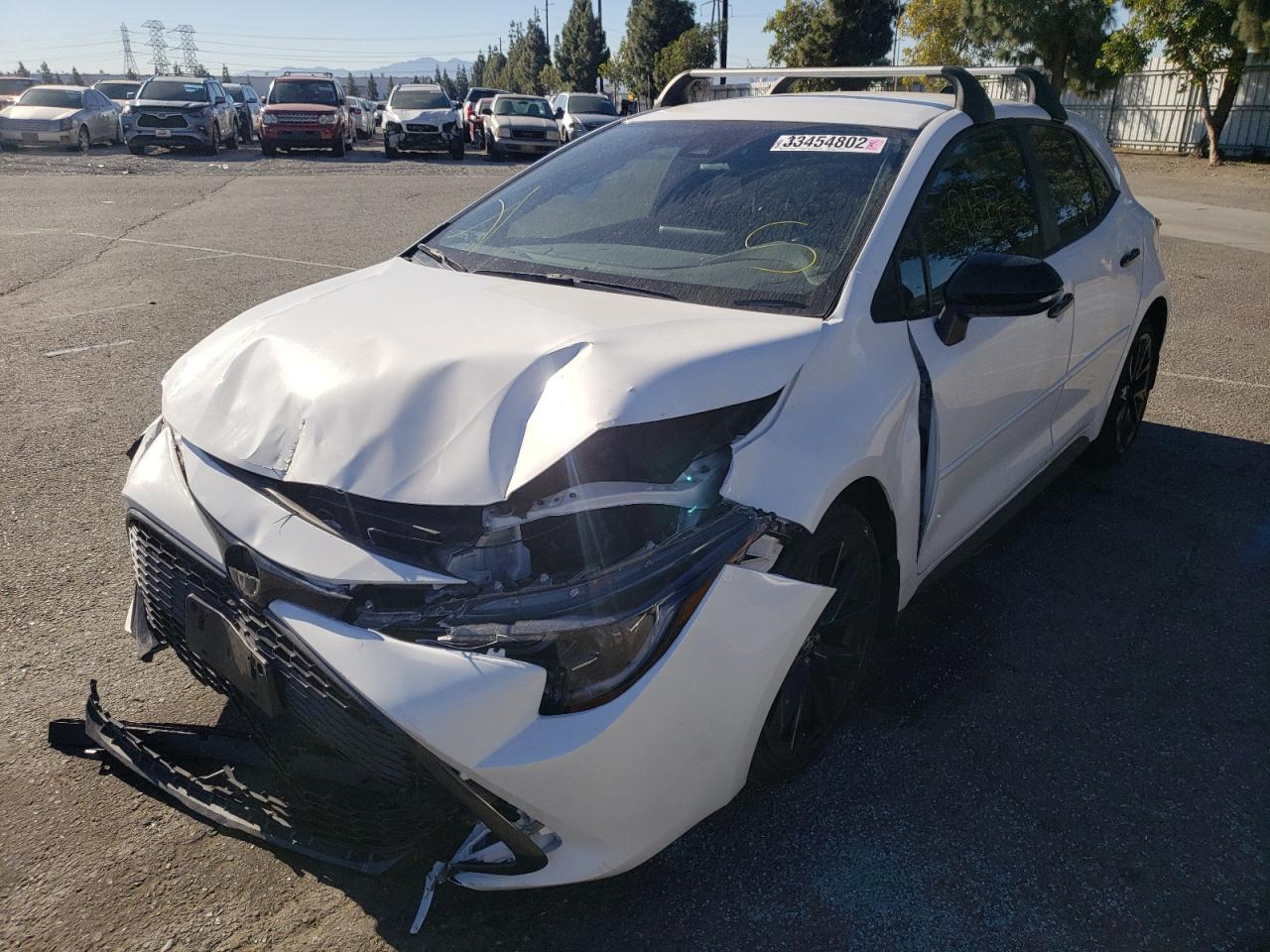 Photo 2 from auction – 2021 TOYOTA COROLLA SE with VIN JTND4MBE4M3112984